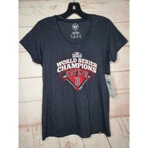 ’47 Brand 2018 World Series Champions Boston Red Sox Women’s T-Shirt | Small